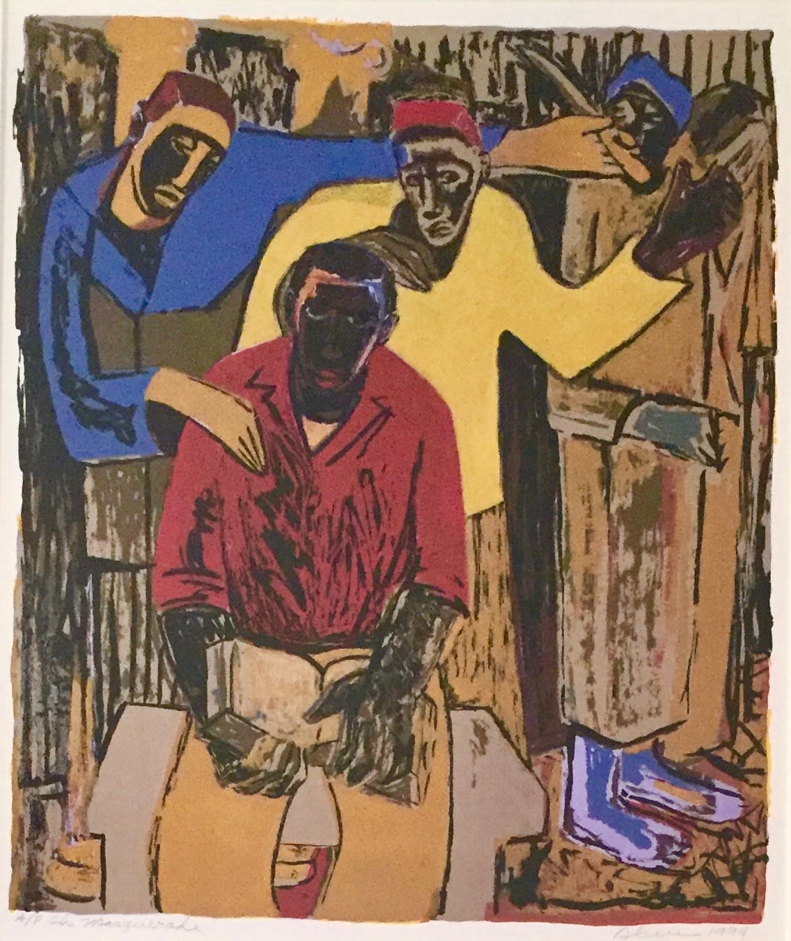 Samella Lewis, The Masquerade, 1994