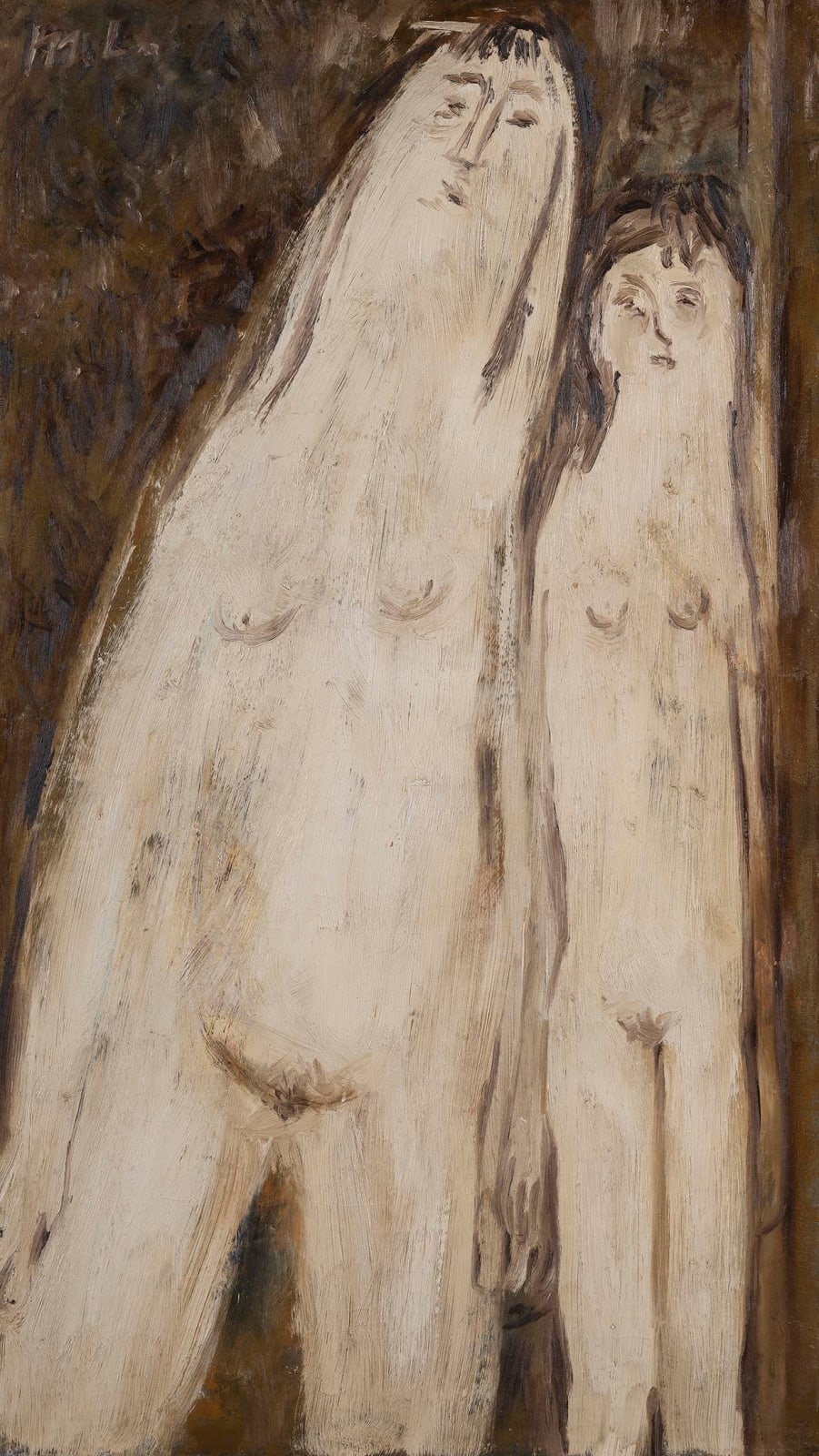 MIKHAIL LARIONOV, Mère et Fille, 1916
