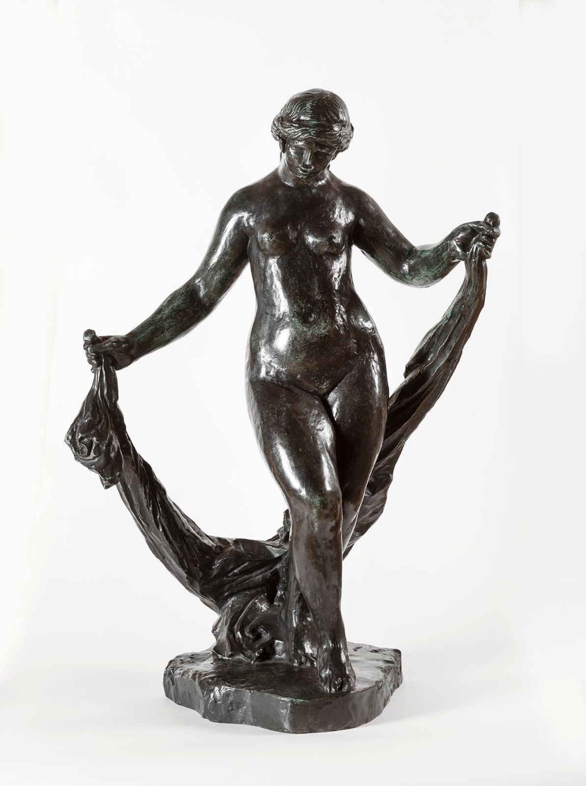PIERRE-AUGUSTE RENOIR, La danseuse aux voiles, circa 1908-1910