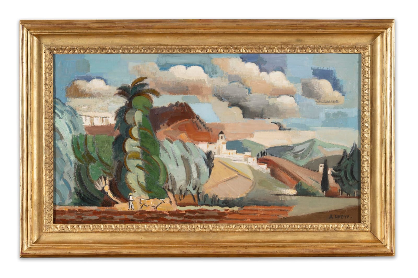 ANDRÉ LHOTE, Paysage De Mirmande, circa 1930