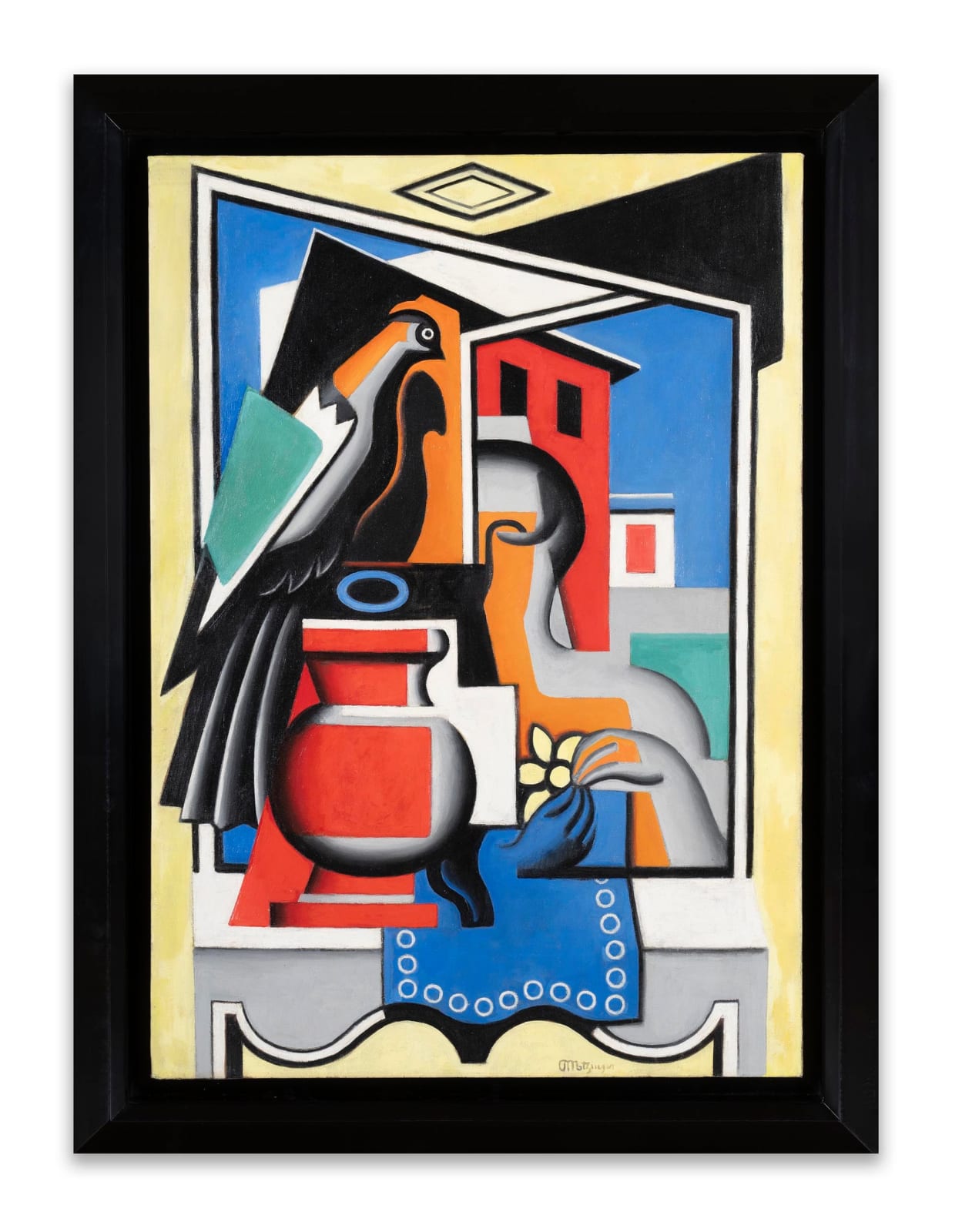 JEAN METZINGER: Femme Au Perroquet - La Fenêtre, circa 1927