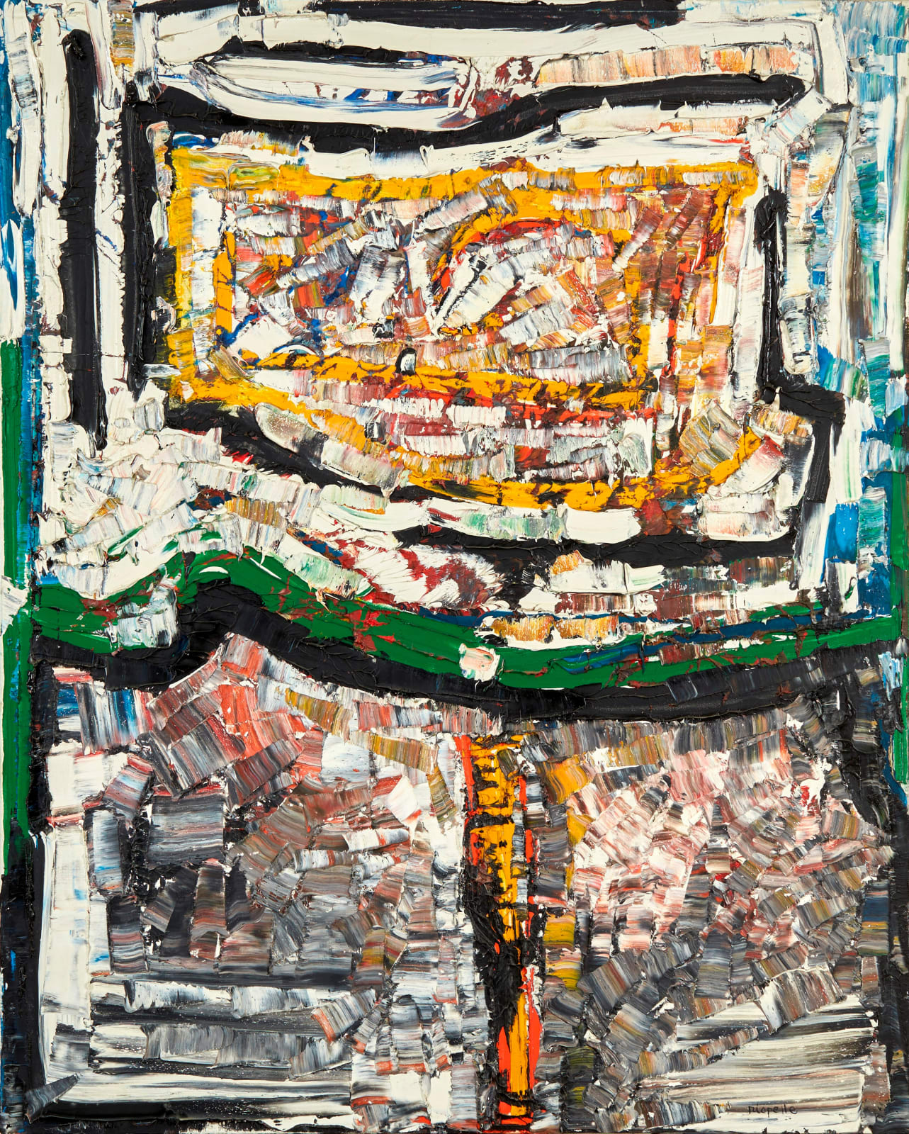 JEAN-PAUL RIOPELLE, A Field, 1974