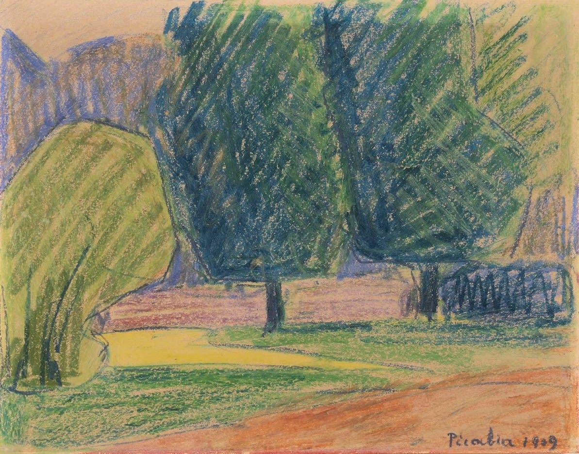 FRANCIS PICABIA, Paysage, 1909