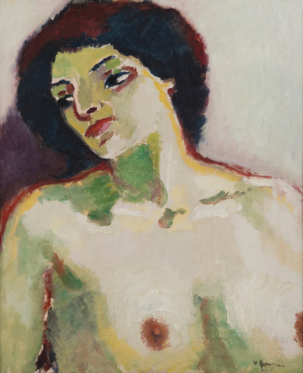 KEES VAN DONGEN, Portrait de Fernande Olivier, Circa 1911