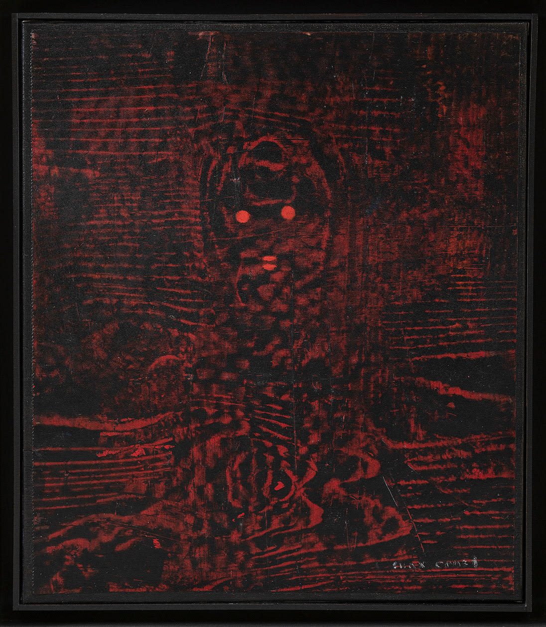 MAX ERNST, Loplop in the Forest, 1958