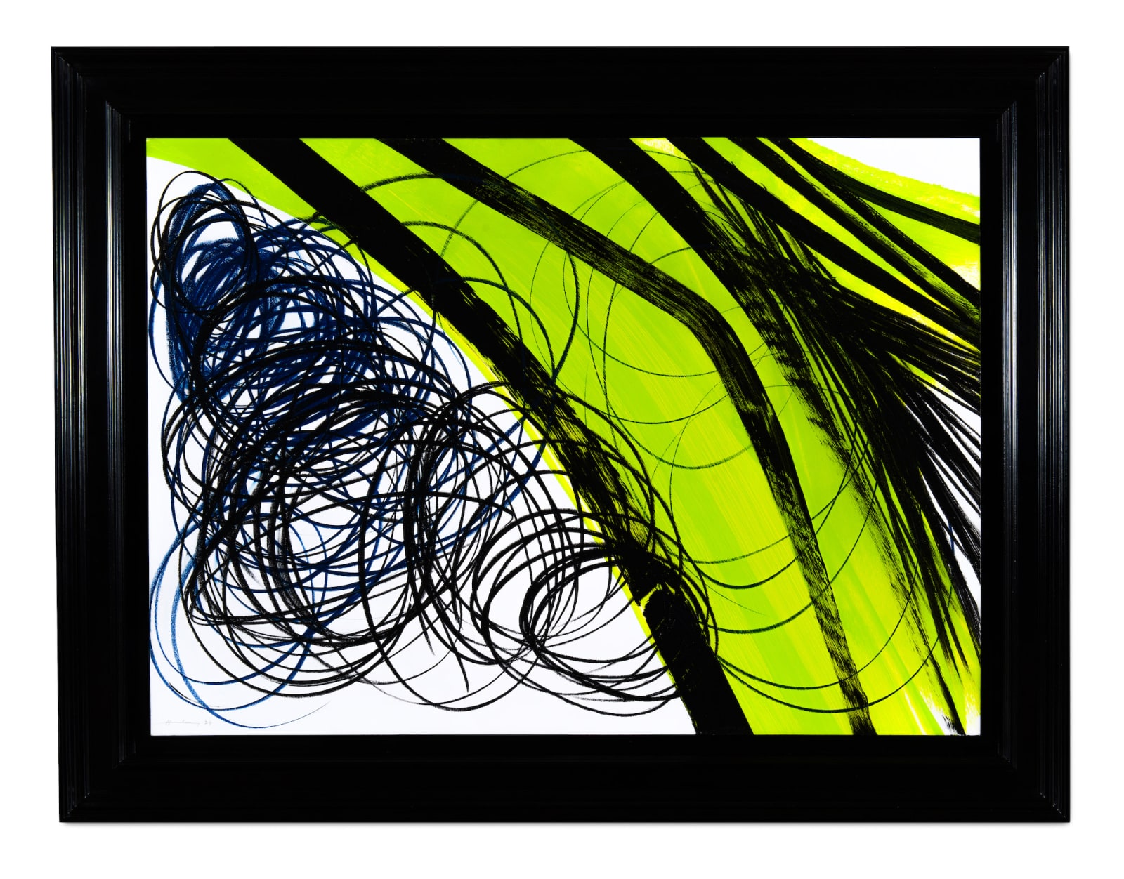 HANS HARTUNG, P1974-A21, 1974, Pastel et acrylique sur carton baryté