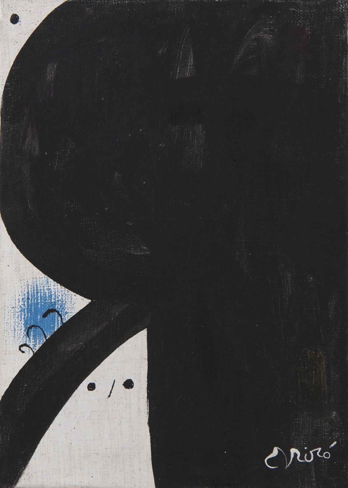JOAN MIRO, Femme aux trois cheveux, constellation, 26 juillet 1976