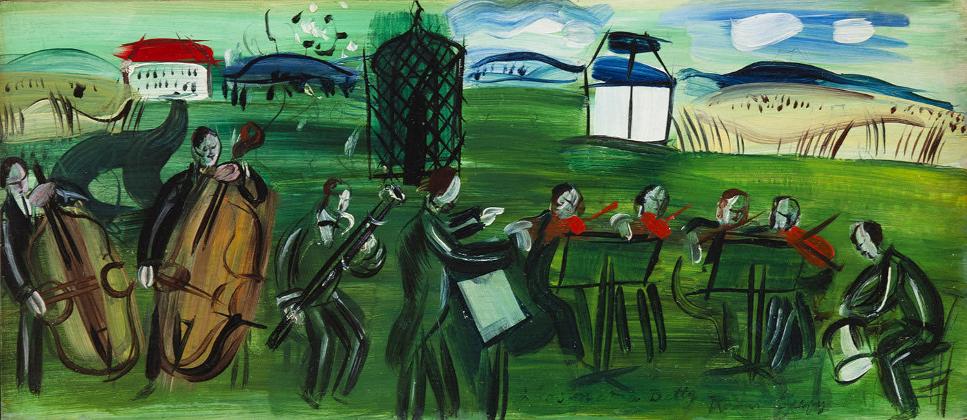 RAOUL DUFY, L'orchestre