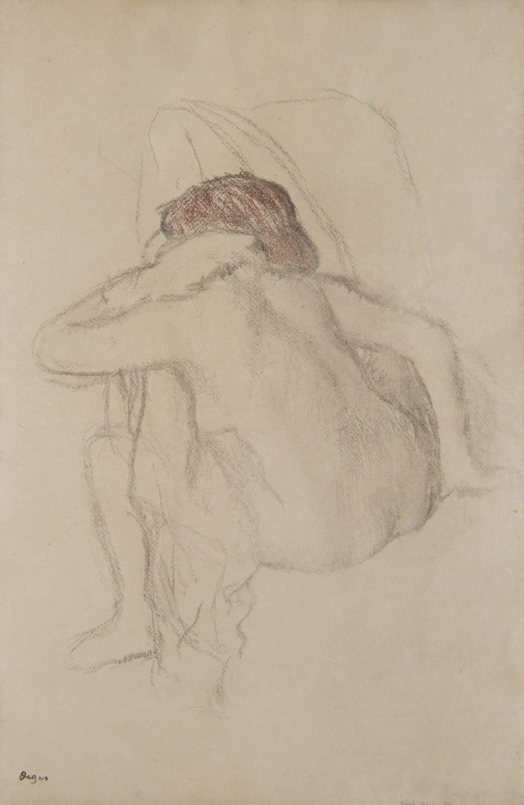 EDGAR DEGAS, Femme s'essuyant, 1888-1892