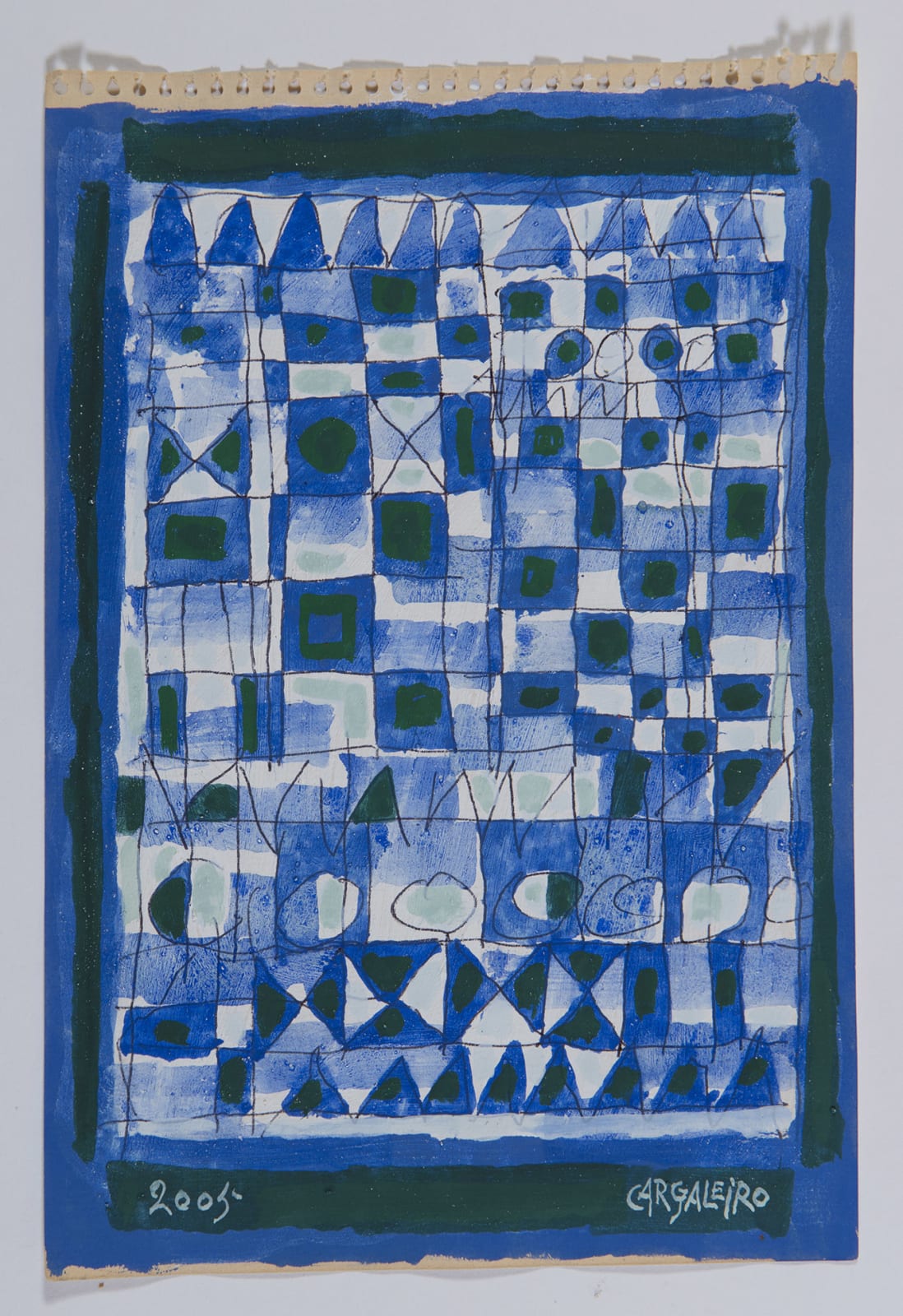 MANUEL CARGALEIRO, Composition G34, 2005