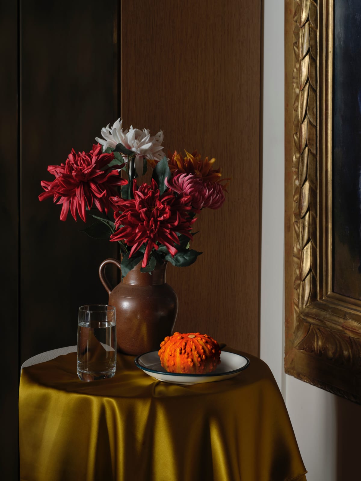 FÉLIX VALLOTTON, Dahlias Et Courge, 1916