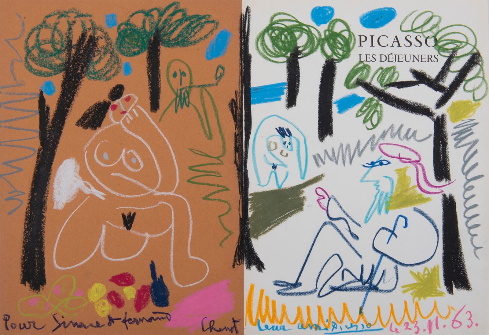 PABLO PICASSO, Les Déjeuners, 1963