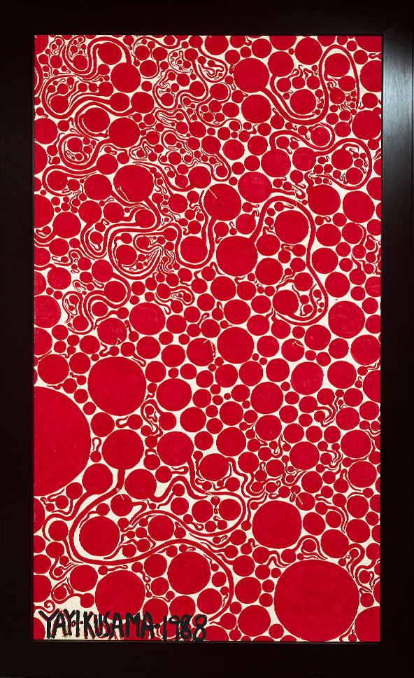 YAYOI KUSAMA, Fire, 1988