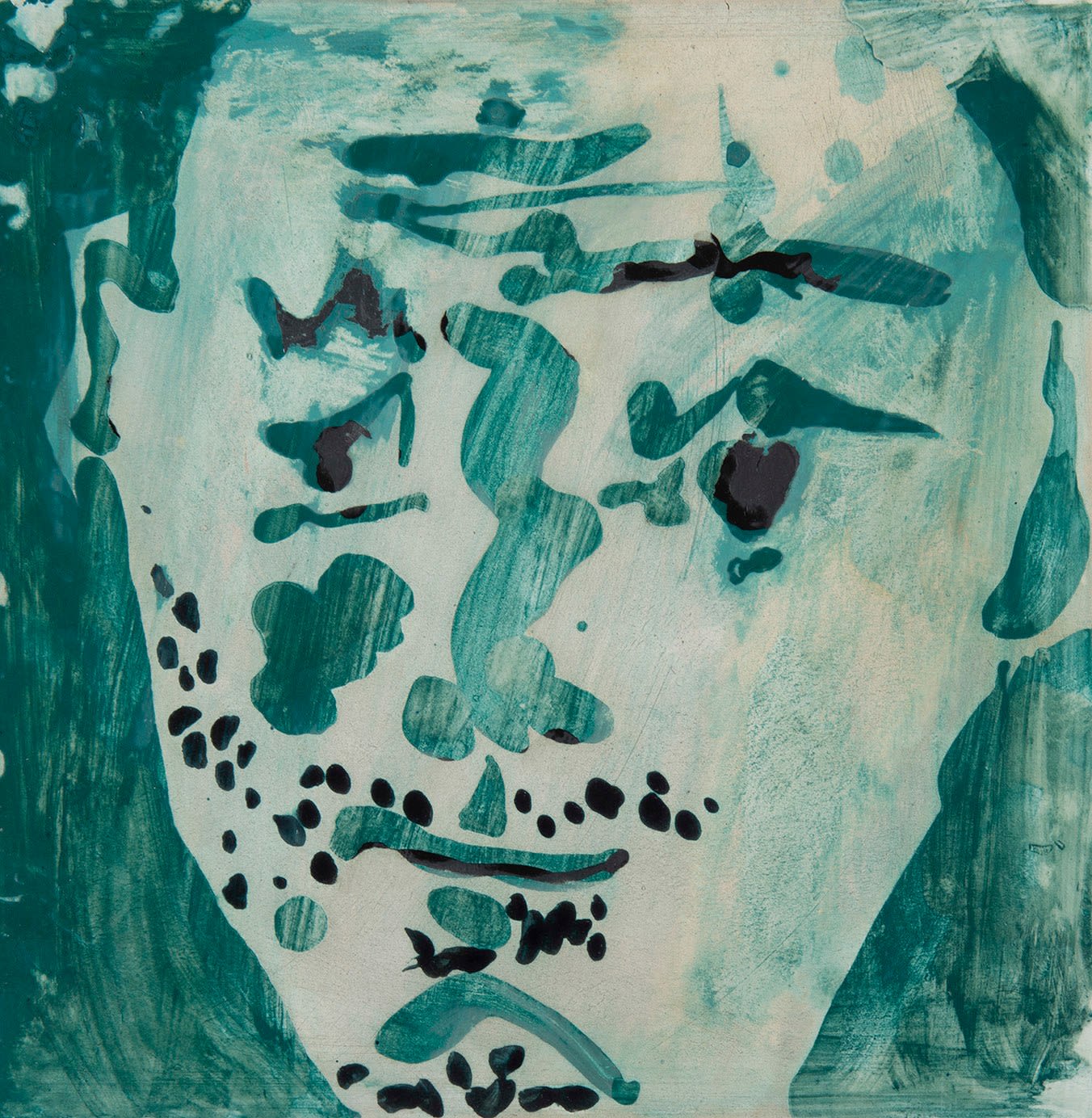 PABLO PICASSO, Tête d'Homme Barbu, 1965