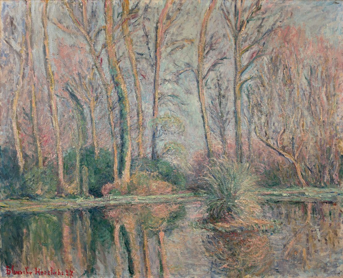 BLANCHE HOSCHEDÉ-MONET, Le bassin des nymphéas à Giverny, 1927