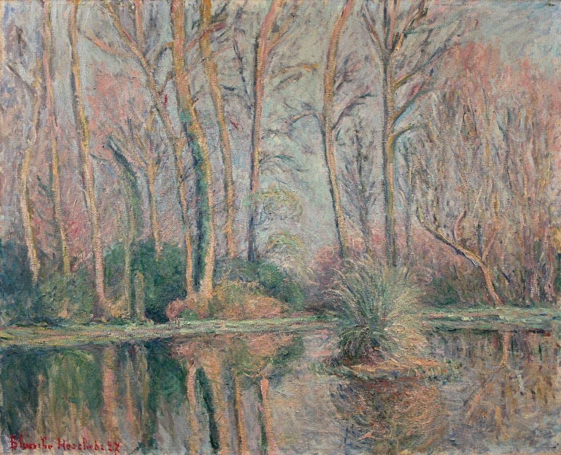 BLANCHE HOSCHEDÉ-MONET: Le Bassin des Nymphéas à Giverny, 1927