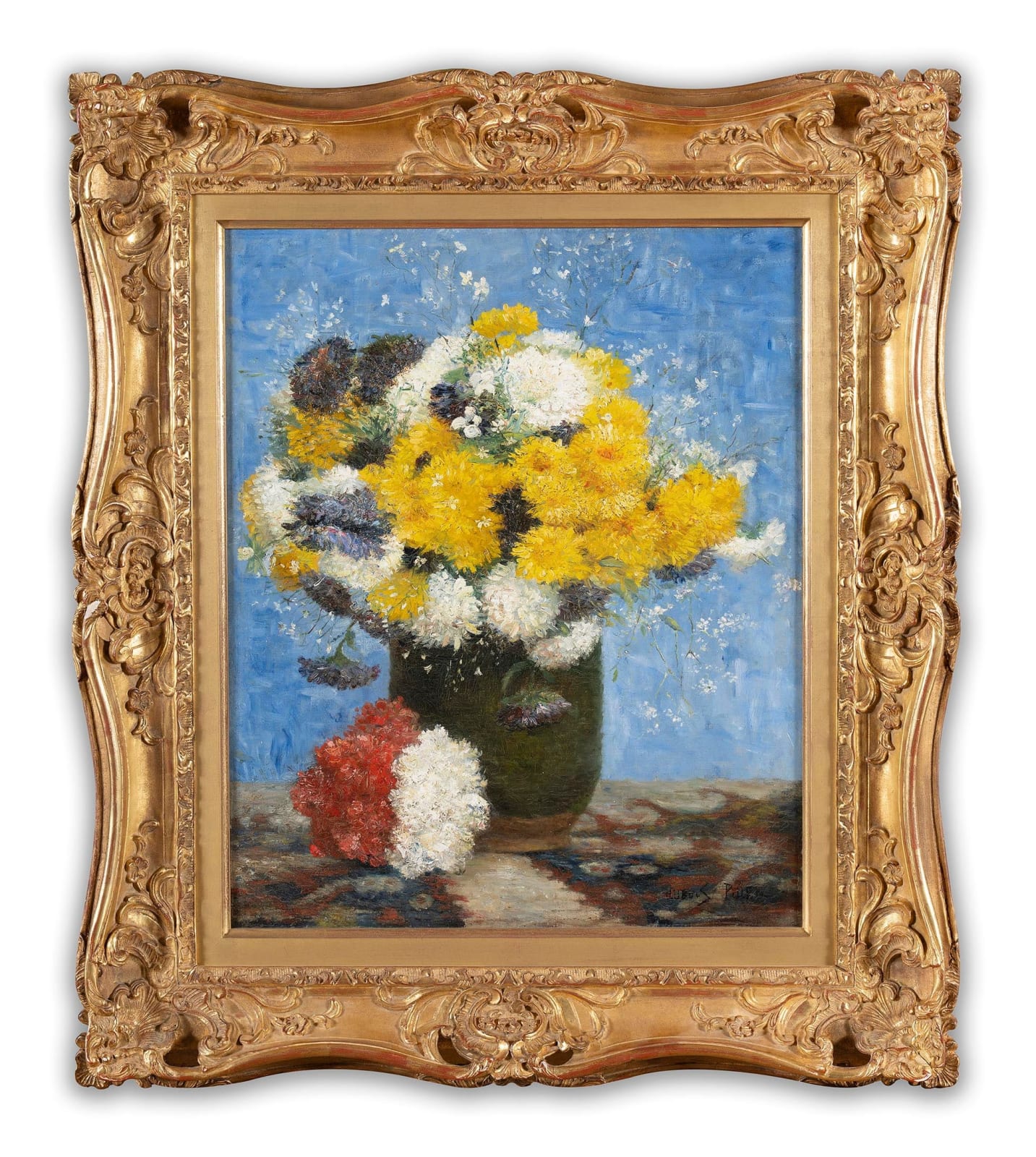 ALBERT DUBOIS-PILLET, Bouquet de Fleurs