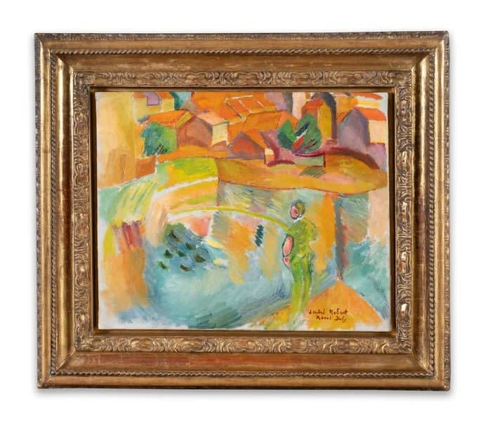 Raoul Dufy, Le Pêcheur, 1907, huile sur toile