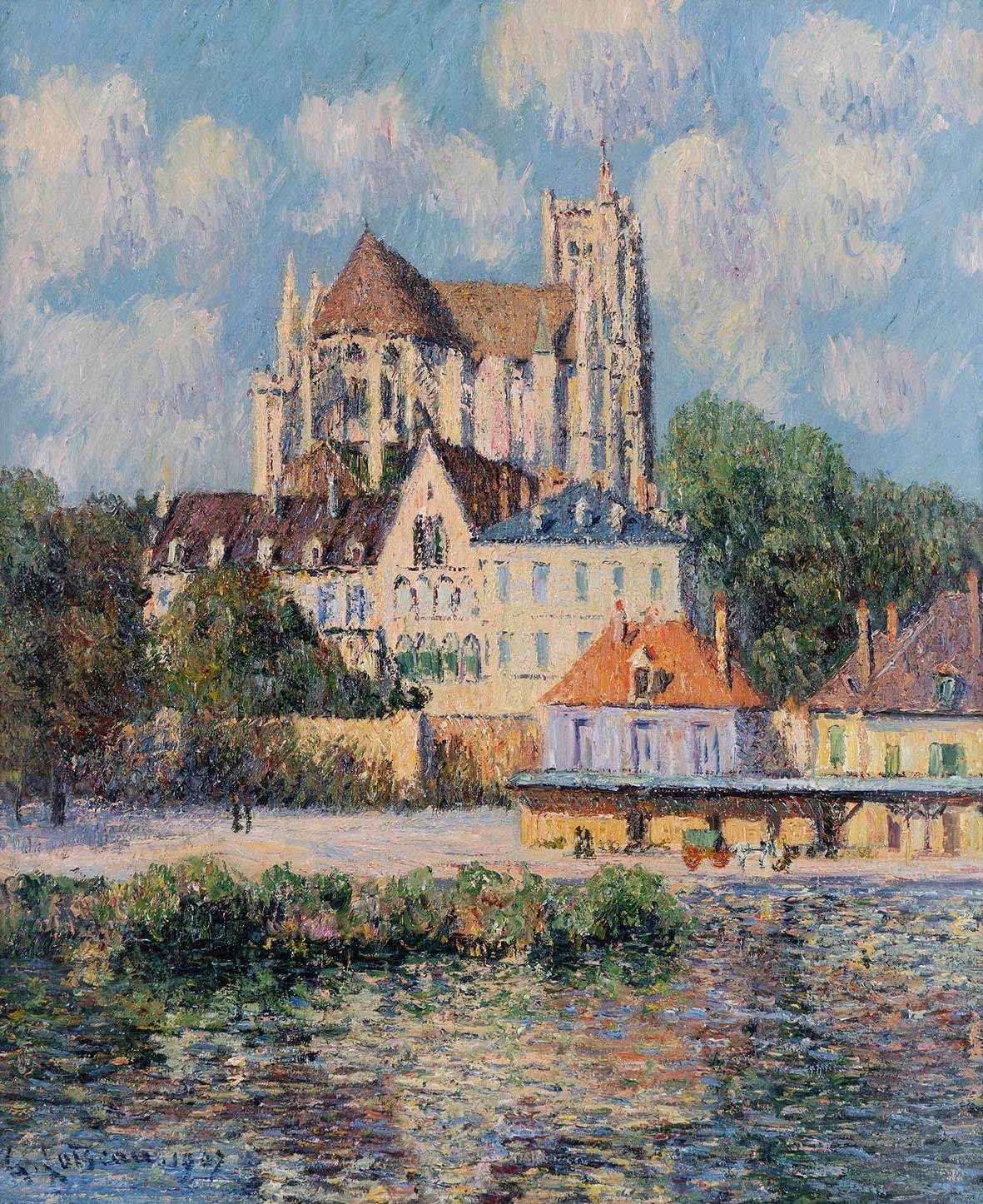 GUSTAVE LOISEAU, La Cathédrale d'Auxerre, 1907