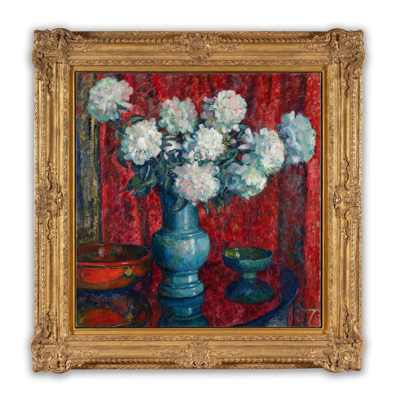 THÉO VAN RYSSELBERGHE, Pivoines Blanches, 1908