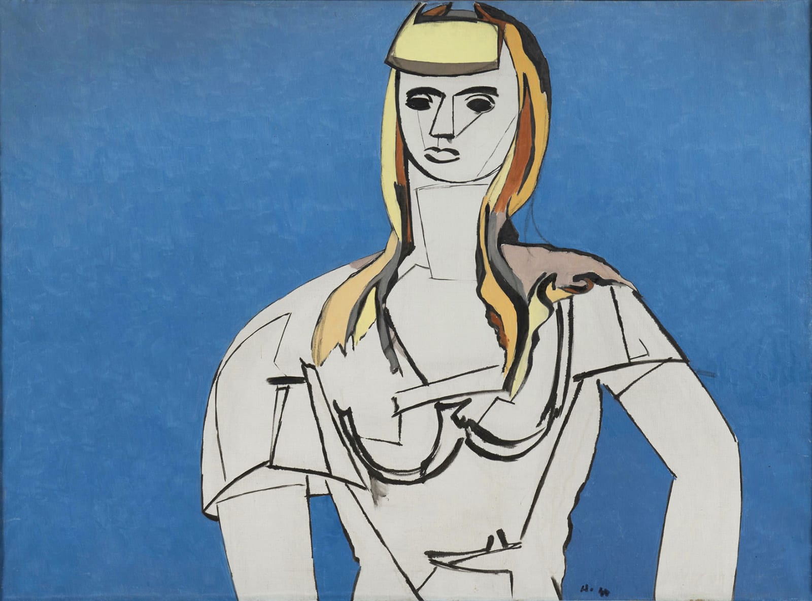 JEAN HÉLION, La fille aux cheveux jaunes, 1944