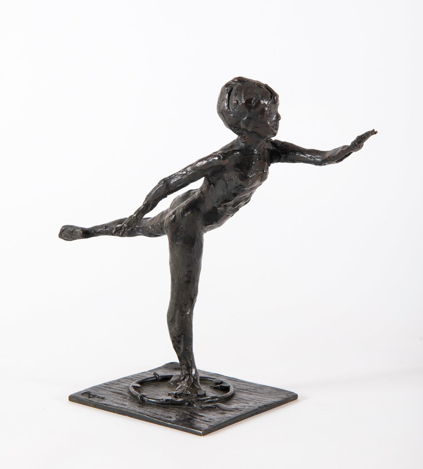 EDGAR DEGAS, Danseuse, arabesque ouverte sur la jambe droite, bras gauche en avant, 1919-1973
