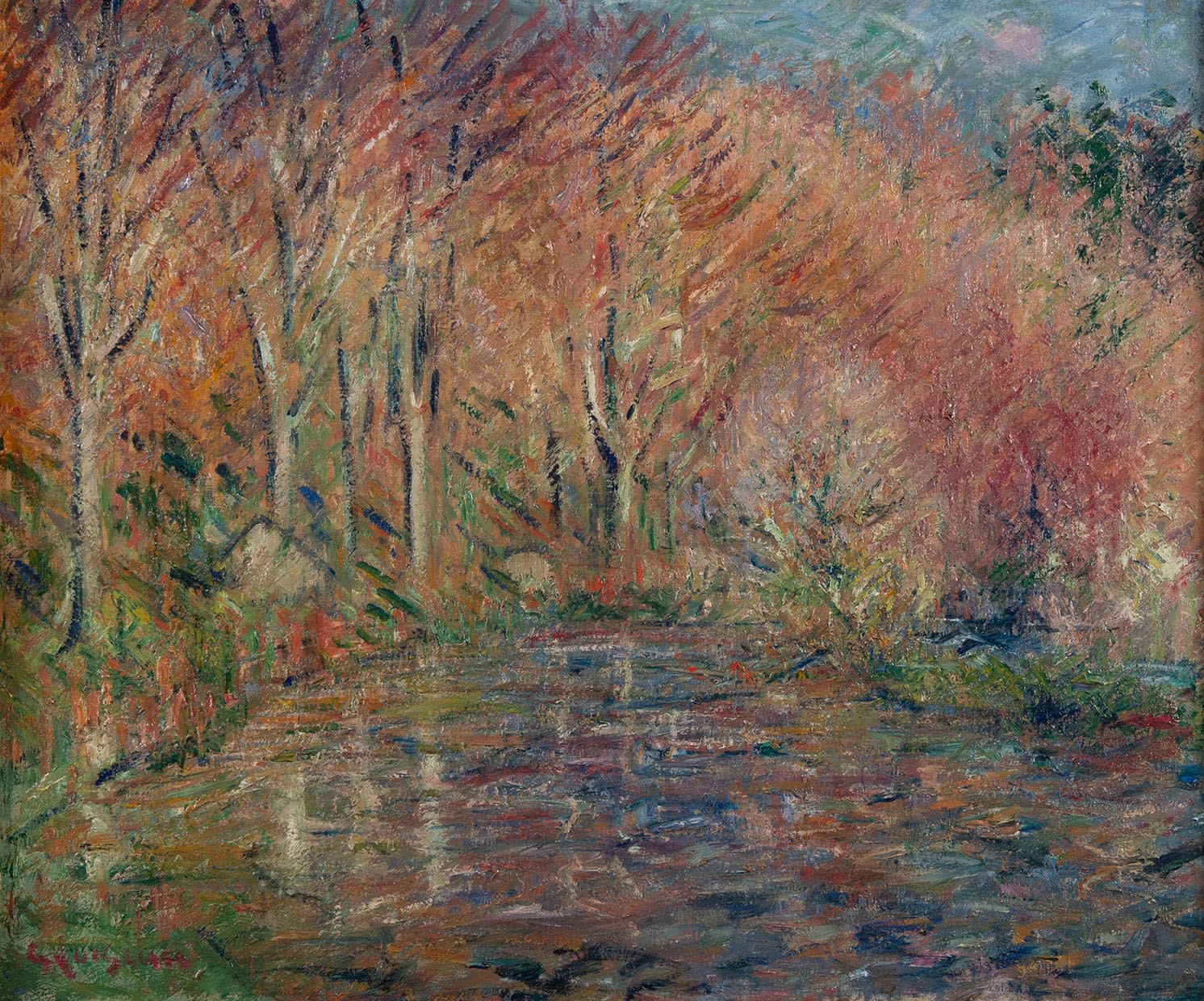 GUSTAVE LOISEAU, Rivière en Bretagne, 1928 | HELENE BAILLY