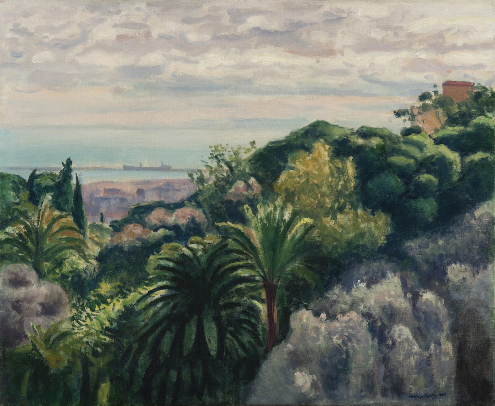 ALBERT MARQUET, Jardin du palais d'été, Alger