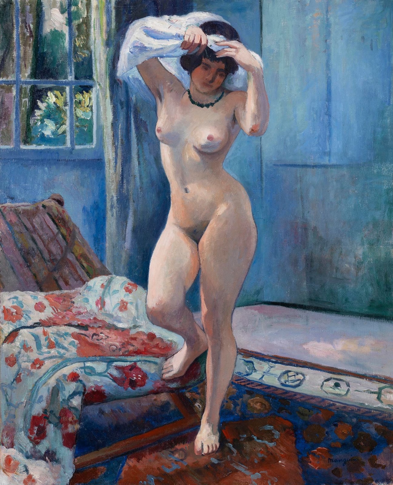 HENRI MANGUIN, La Chemise Enlevée , 1908