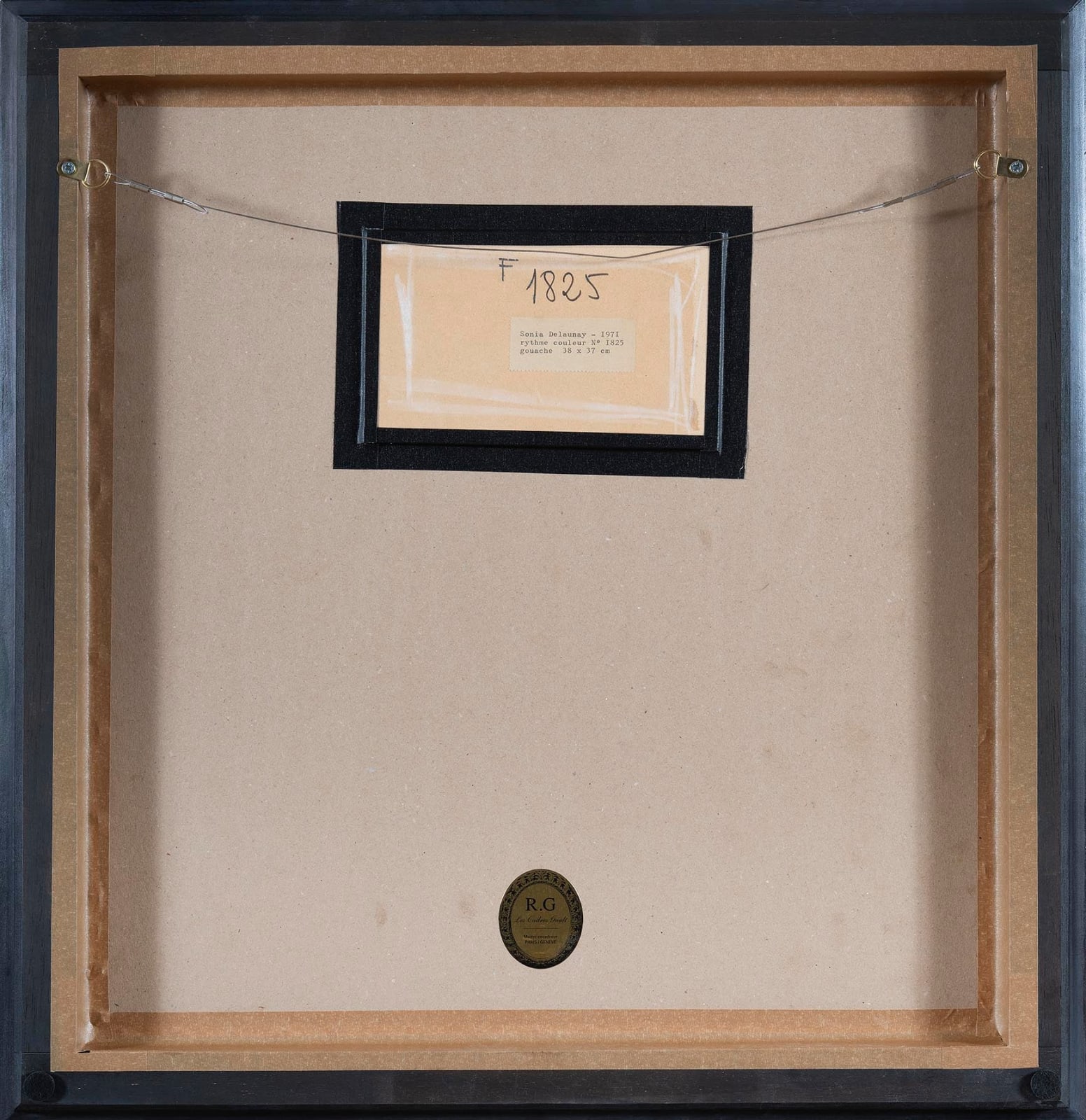 SONIA DELAUNAY, Rythme Couleur , 1971