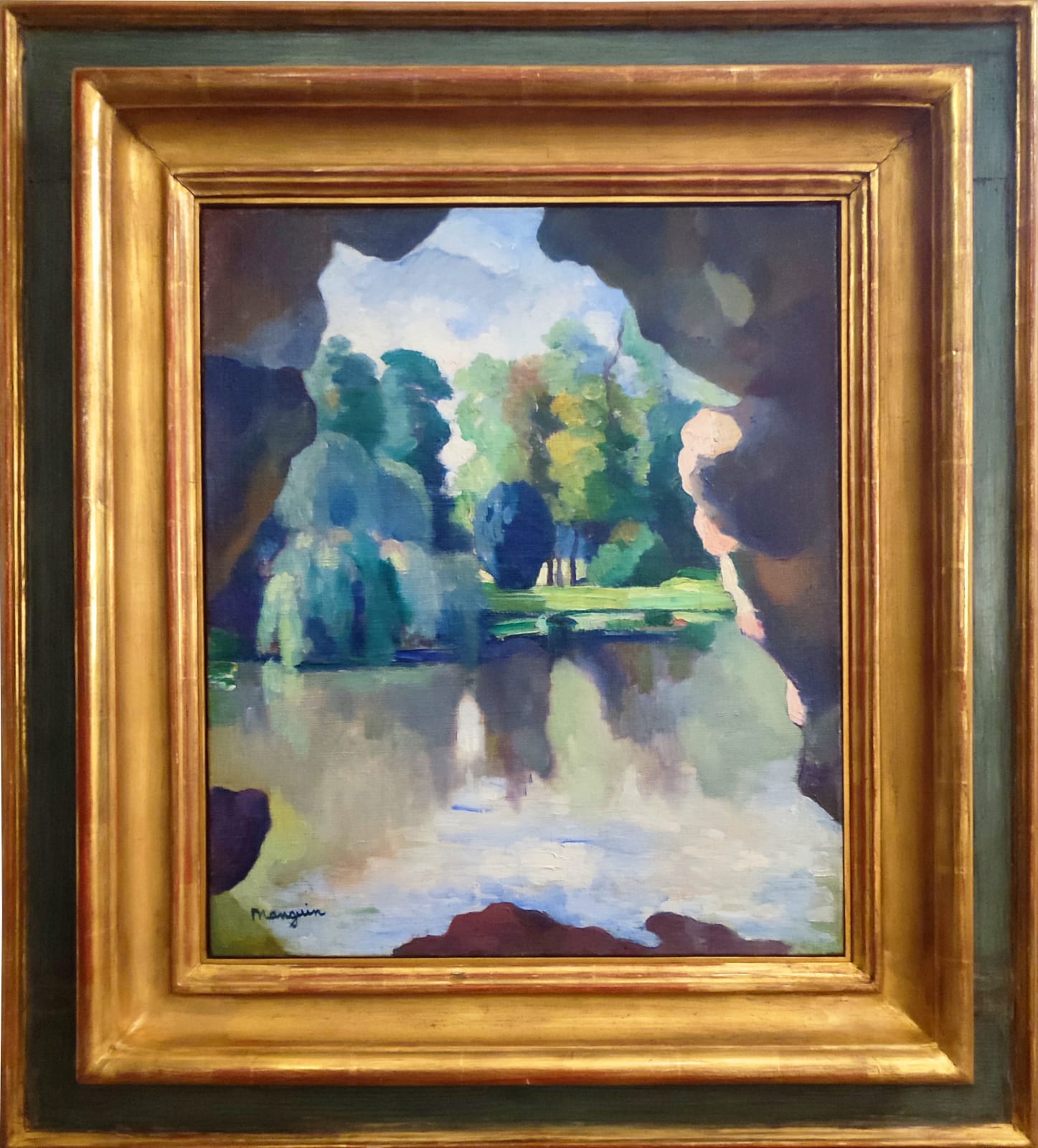 Henri Manguin, Le Lac de Bagatelle, Bois de Boulogne, 1909