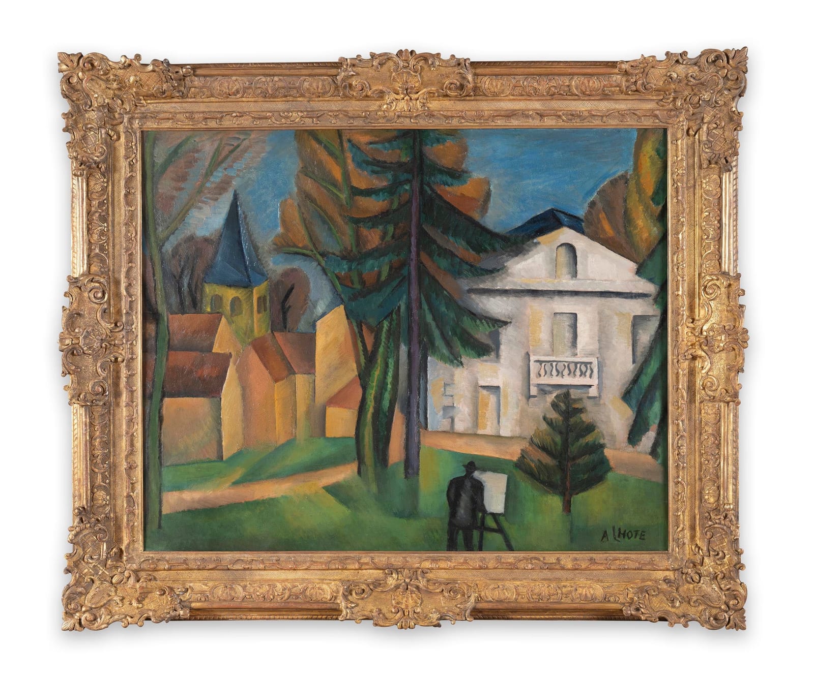 André Lhote, La Villa Medicis, 1911, Huile sur toile