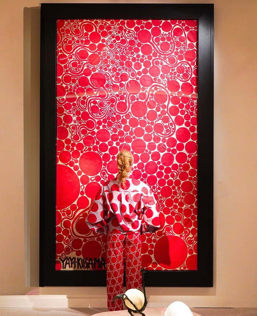 YAYOI KUSAMA, Fire, 1988