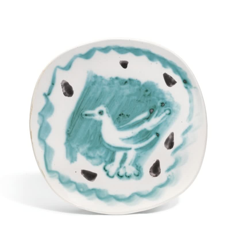 PABLO PICASSO, Oiseau Posé