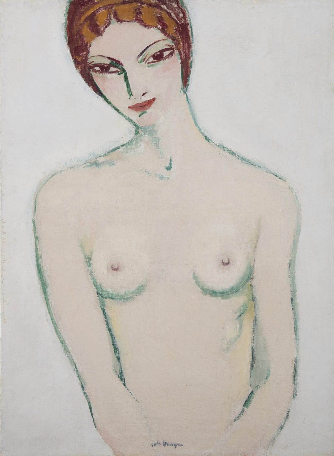 KEES VAN DONGEN, Modèle en buste, circa 1916