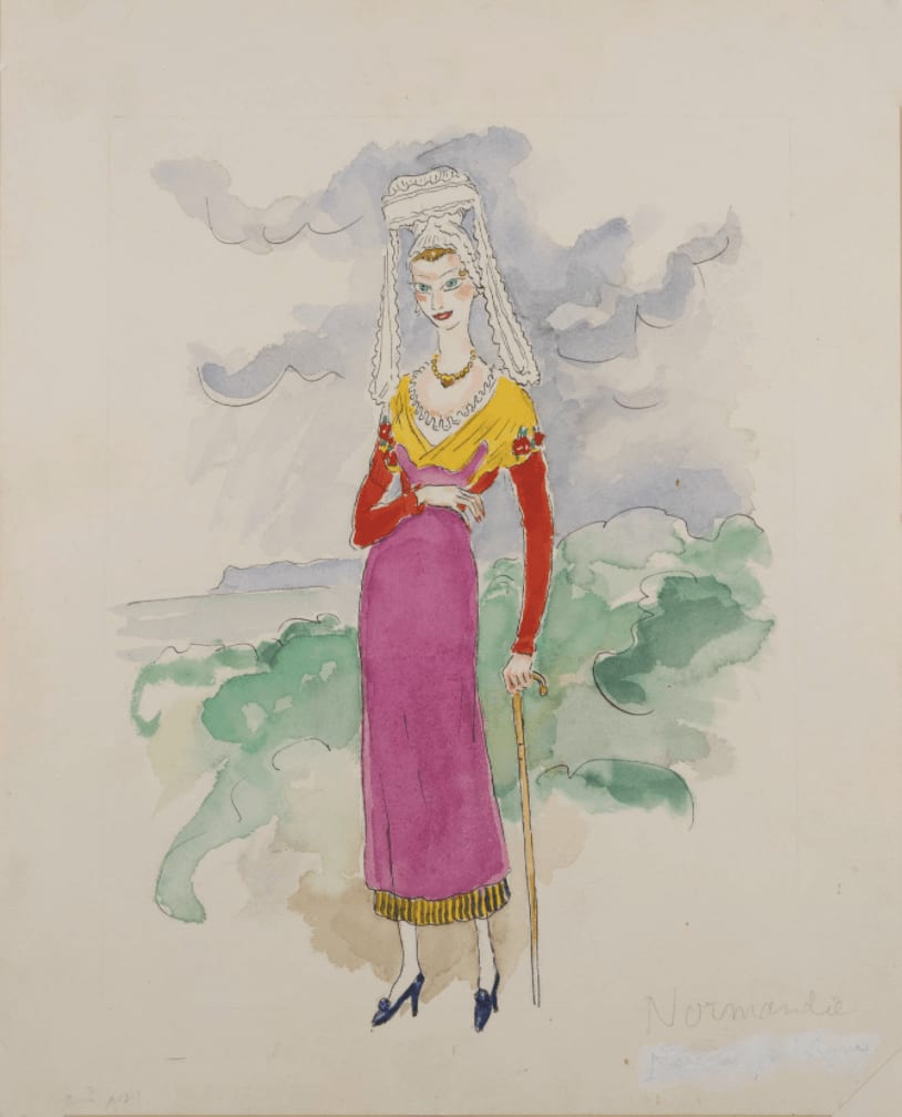 KEES VAN DONGEN, La Normandie, 1954
