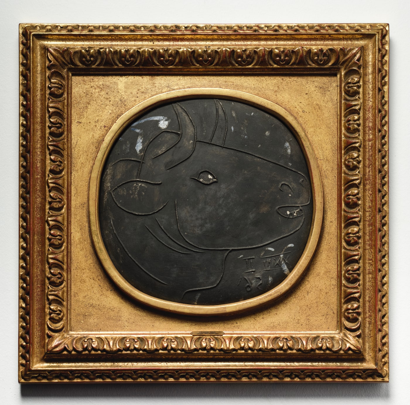 PABLO PICASSO, Profil De Taureau, 1956