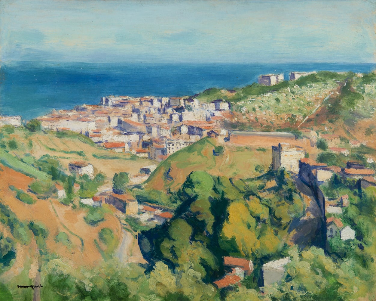 ALBERT MARQUET, Vue d'Alger, circa 1941-1942