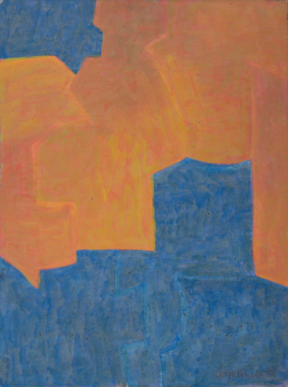 SERGE POLIAKOFF, Composition abstraite, 1961