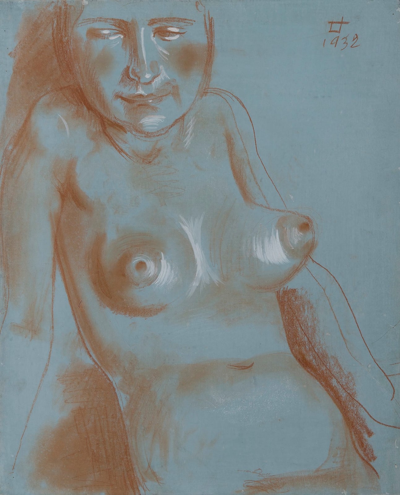 OTTO DIX, Nu Féminin, 1932