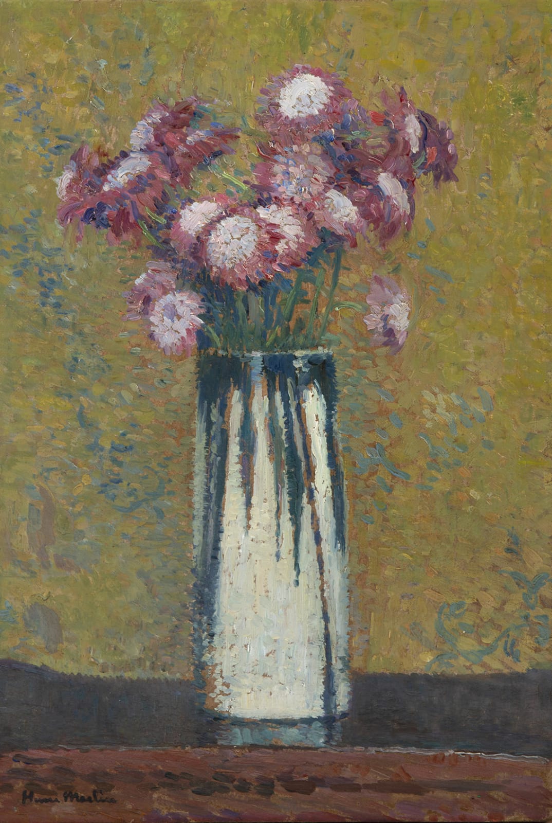 HENRI MARTIN, Vase de fleurs