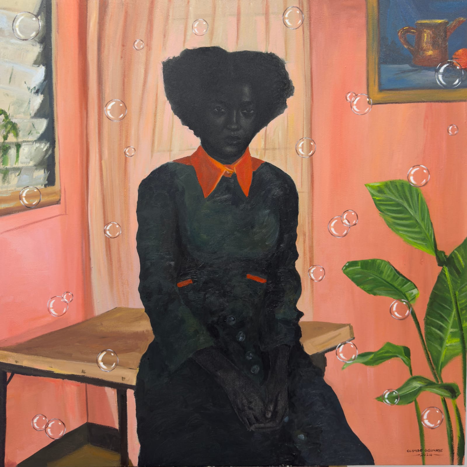 Olamide Ogunade, The Stillness Within, 2024