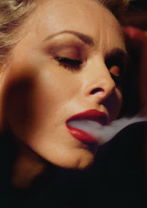 David Lynch, Face with Smoke #1 – Color Nude by David Lynch, 2022