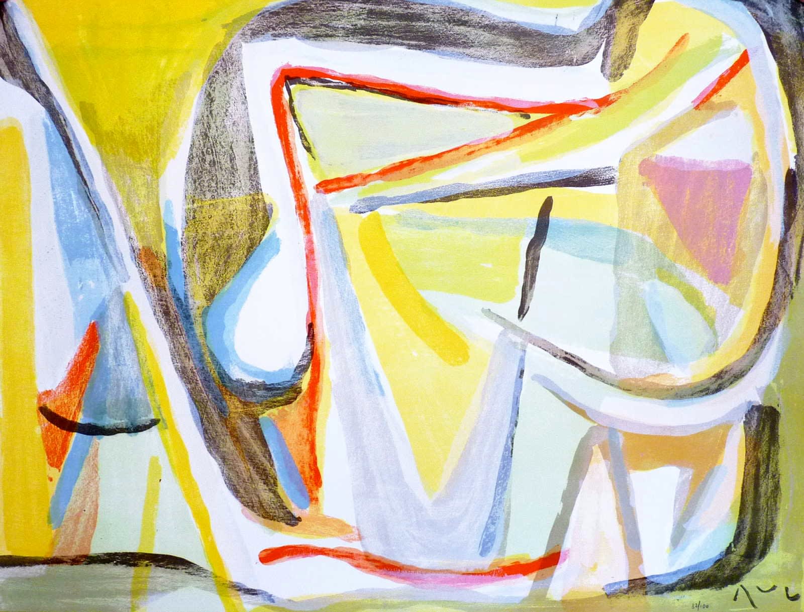 Bram Van Velde, Limpide (MP 391), 1981