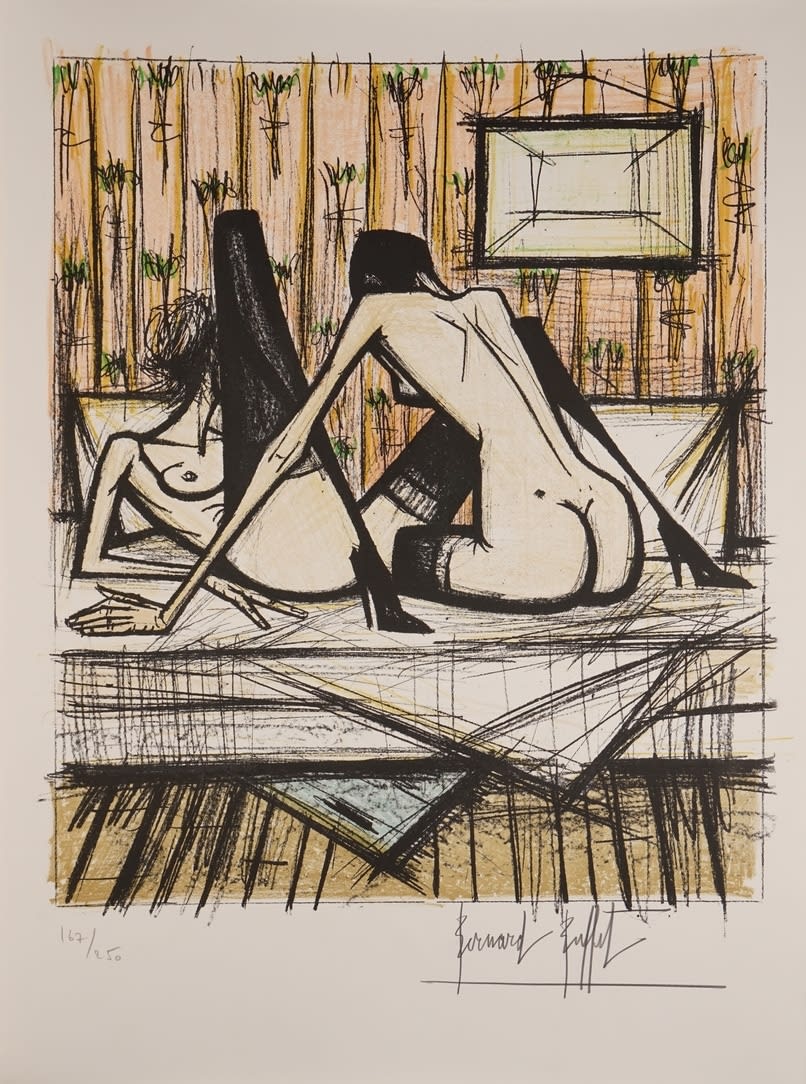 Bernard Buffet, Jeux de dames, 1970