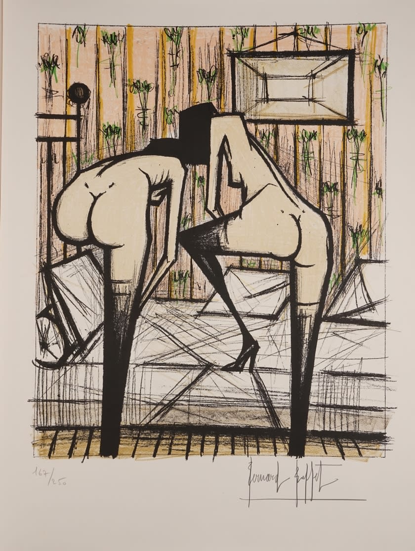 Bernard Buffet, Jeux de dames, 1970