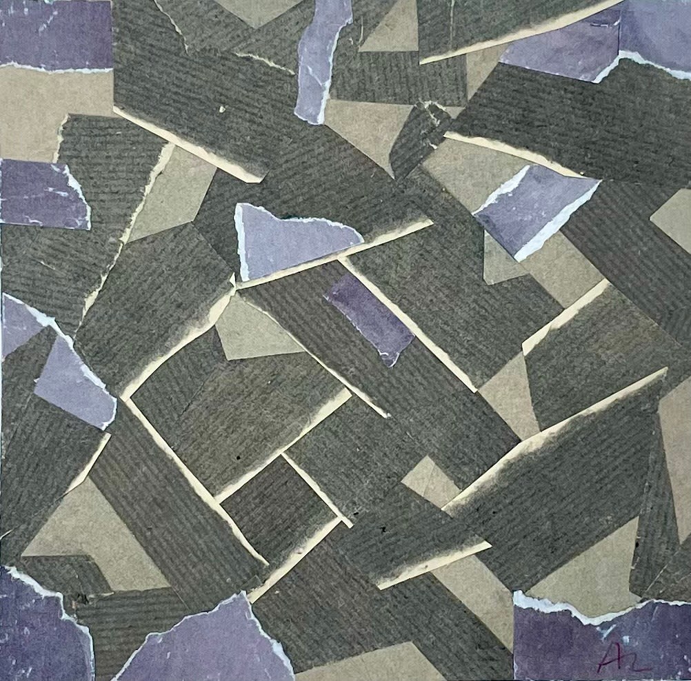 anne zanko, Gris sur gris, 1990