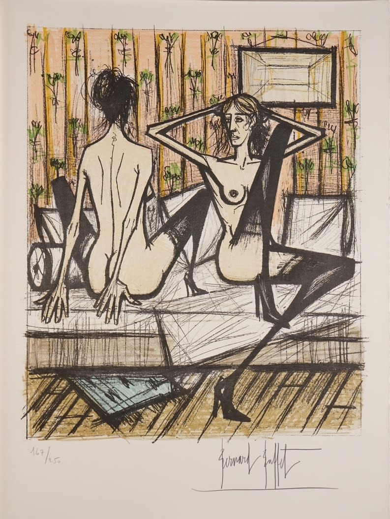 Bernard Buffet, Jeux de dames, 1970