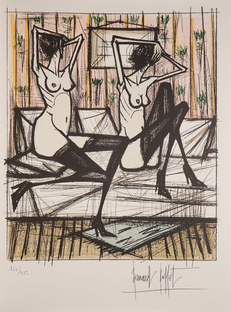 Bernard Buffet, Jeux de dames, 1970