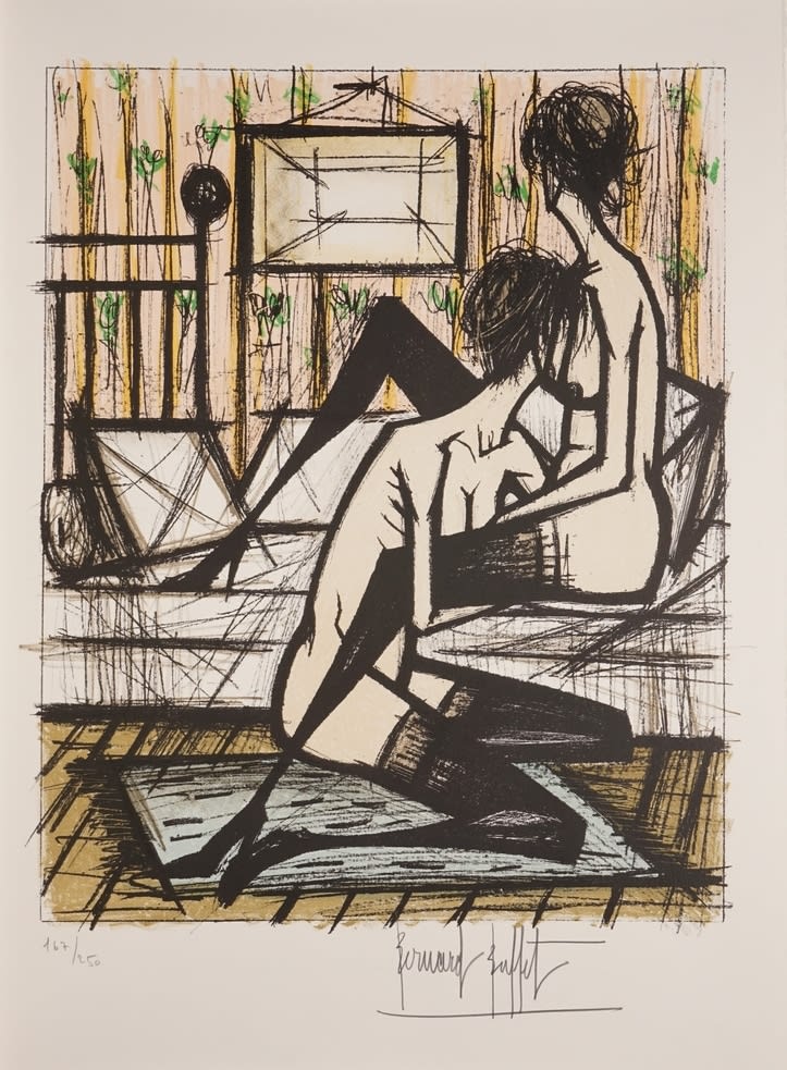 Bernard Buffet, Jeux de dames, 1970